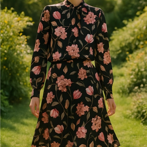 D’Allairds Other - D'Allairds blouse and skirt set with belt